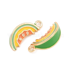 Pendentifs d'émail en laiton &nbsp;KK-CBA6818-09G