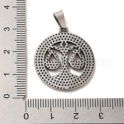 Ciondoli in acciaio inox 304&nbsp;STAS-C084-01I-AS