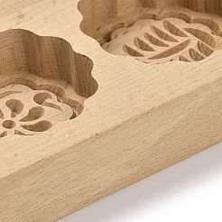 Mondkuchenform aus Buchenholz&nbsp;WOOD-K010-07A