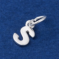 925 Buchstabenanhänger aus Sterlingsilber.&nbsp;LS-STER-C012-01S-S