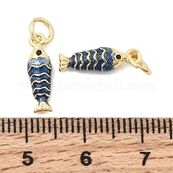 Ottone micro spianare pendenti zirconi&nbsp;KK-Z147-03G