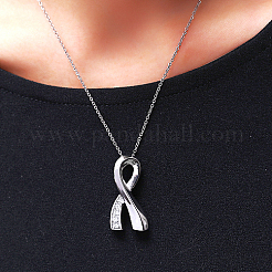 Halskette mit Kristall-Strass-Bewusstseinsband-Anhänger&nbsp;GH2059-1