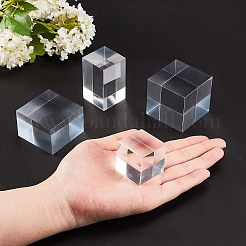 4 Stück 4 Stile Acryl-Schmuckständer&nbsp;ODIS-OC0001-38