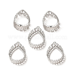 Support à cabochon en laiton&nbsp;KK-G443-02B-P
