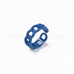 Manschettenringe aus lackierter Legierung&nbsp;RJEW-T011-29D-RS