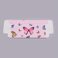 Boîte de papier kraft créative pliable&nbsp;CON-WH0062-09B