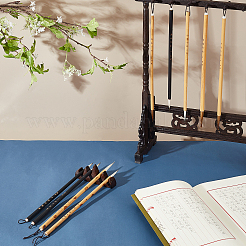 9 stücke 9 stil bambus chinesische kalligraphie zeichnung pinsel stift&nbsp;AJEW-PH0003-07