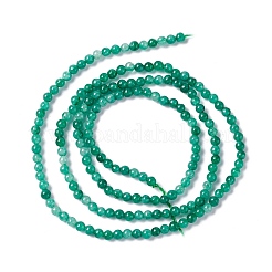 Natürliche weiße Jade perlen Stränge&nbsp;G-C247-02D