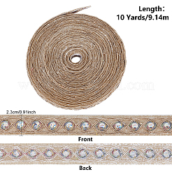 Rubans de broderie en polyester&nbsp;DIY-WH0530-54