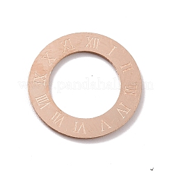 Anelli di collegamento in acciaio inossidabile placcati ioni (ip) 304&nbsp;STAS-P306-02B-RG
