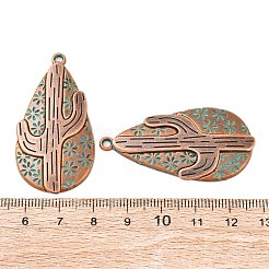 Pendentifs en alliage de style tibétain&nbsp;LS-PALLOY-F319-05R