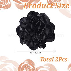 Spille di fiori in poliestere&nbsp;JEWB-WH0021-54A