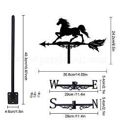 Windrichtungsanzeiger aus Eisen&nbsp;AJEW-WH0265-027
