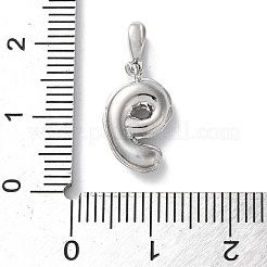 Pendentifs en laiton&nbsp;KK-L227-012P-09