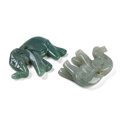 Pendentifs sculptés en aventurine verte naturelle/howlite/obsidienne flocon de neige/jaspe pictural&nbsp;G-K383-15
