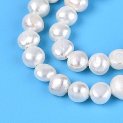 Brins de perles de culture d'eau douce naturelles&nbsp;PEAR-T006-15B
