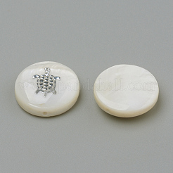 Natürlichen Süßwasser-Muschelperlen&nbsp;SHEL-Q011-005P