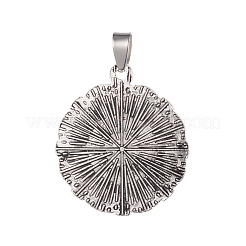 Pendentifs en alliage de style tibétain&nbsp;PALLOY-I144-01AS