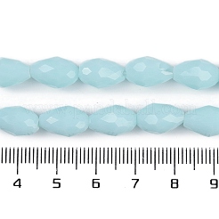 Hilos de cuentas opacas de colores sólidos&nbsp;EGLA-N013-P6mm-D11