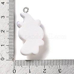 Pendenti in resina opaca&nbsp;RESI-K020-03H