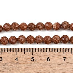 Perle sintetiche Goldstone fili&nbsp;GG-CBA199E-F01-6mm