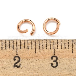 Anelli di congiunzione aperti in acciaio inossidabile 304&nbsp;STAS-O107-06RG-F