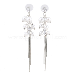 Ohrstecker aus Legierung mit Mikropflaster und Zirkonia&nbsp;AL-CBA3C8B-16P