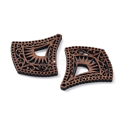 Pendentifs découpés au laser en bois de noyer&nbsp;X-WOOD-Q051-04B