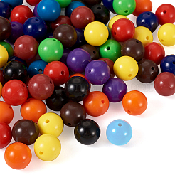 100 Stück 10 Farben Lebensmittelqualität umweltfreundliche Silikon-Fokalperlen&nbsp;SIL-TA0001-27