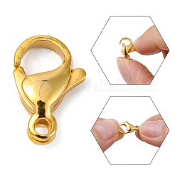 Karabinerverschlüsse aus Edelstahl 304&nbsp;LS-STAS-R050-13x8mm-02