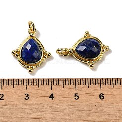 Anhänger aus natürlichem Lapislazuli mit Facettenschliff&nbsp;G-C096-02G-07