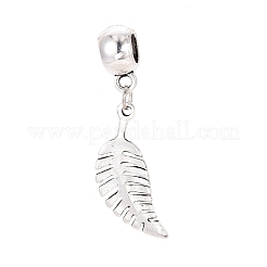 Tibetische Legierung europäische baumelnde Charms&nbsp;MPDL-G029-01AS