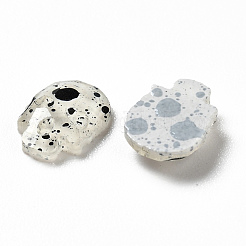 Harz-Cabochons mit Punktmuster&nbsp;MRMJ-G015-10