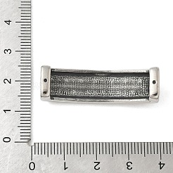 Flügel-Totenkopf-Verbindungsanhänger aus 304 Edelstahl&nbsp;STAS-Z147-11AS-02