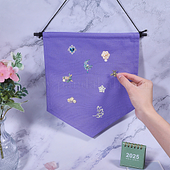 Leinwand Wandbehang Brosche Schmuck Banner Halter&nbsp;AJEW-WH0314-743