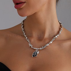 Pendentif en alliage de verre et de perles&nbsp;FS-WG68853-01