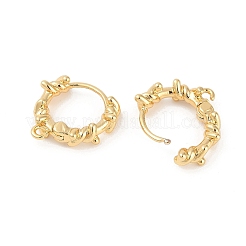 Ottone risultati hoop orecchino&nbsp;KK-U043-16G