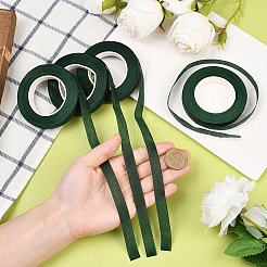 4 Rolle DIY-Blumenzuchtband aus gummibeschichtetem Eisen&nbsp;DIY-SP0006-11B