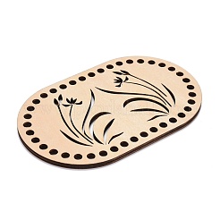 Fonds de panier en bois&nbsp;WOOD-WH0103-53B
