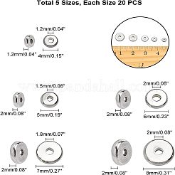 304 Edelstahlperlen&nbsp;STAS-UN0016-29P