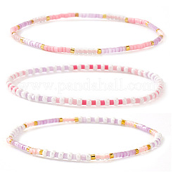 3-teiliges Set aus dehnbarem Armband aus Glasperlen für Damen&nbsp;YT3282-2