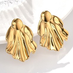 Boucles d'oreilles à tige en acier inoxydable 304 pour femmes&nbsp;EJEW-K306-25G