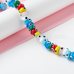 Fatti a mano a lume perle di malocchio&nbsp;LAMP-F021-01E
