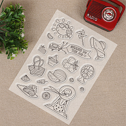 PVC-Plastikstempel&nbsp;DIY-WH0167-56-63