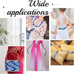 Rubans polyester en forme de 8&nbsp;OCOR-WH0074-57C