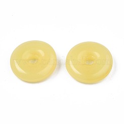 Perle di vetro verniciate a spruzzo trasparente&nbsp;GLAA-S054-34B-B01