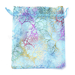 Sacchetti per regalo organza&nbsp;X-OP-Q051-10x15-01