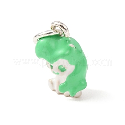Pendentifs d'émail en laiton &nbsp;KK-CBA260B-06P