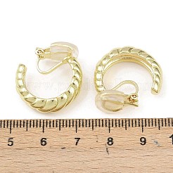 3 paio di orecchini a polsino in ottone&nbsp;EJEW-Z148-02G