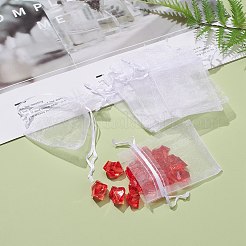 Sacchetti regalo in organza con coulisse&nbsp;X-OP-R016-7x9cm-04